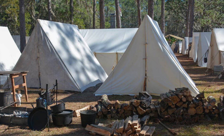 Olustee Battlefield Historic State Park, Florida, USA